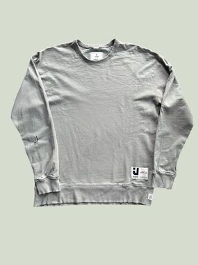 Reigning Champ x Union LA Distressed Crewneck Sweatshirt XL